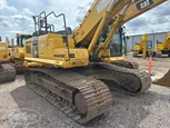 Back of used Excavator,Used Komatsu,Used Komatsu Excavator in yard,Used Excavator in yard